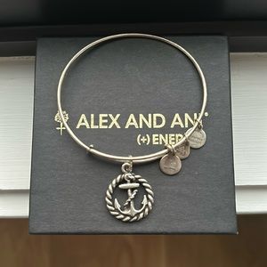 Alex and Ani anchor bracelet